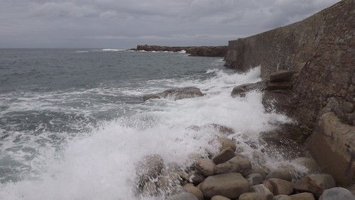 Kastel Erek avec la digue de la LPO Kastel Erek avec la digue de la LPO
