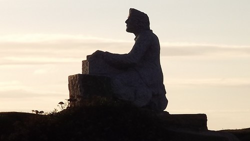 Statue Carrier contre-jour Statue Carrier contre-jour